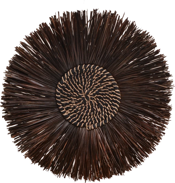 Dekor muri Valene Inart, ngjyrë kafe e errët, D60x8cm