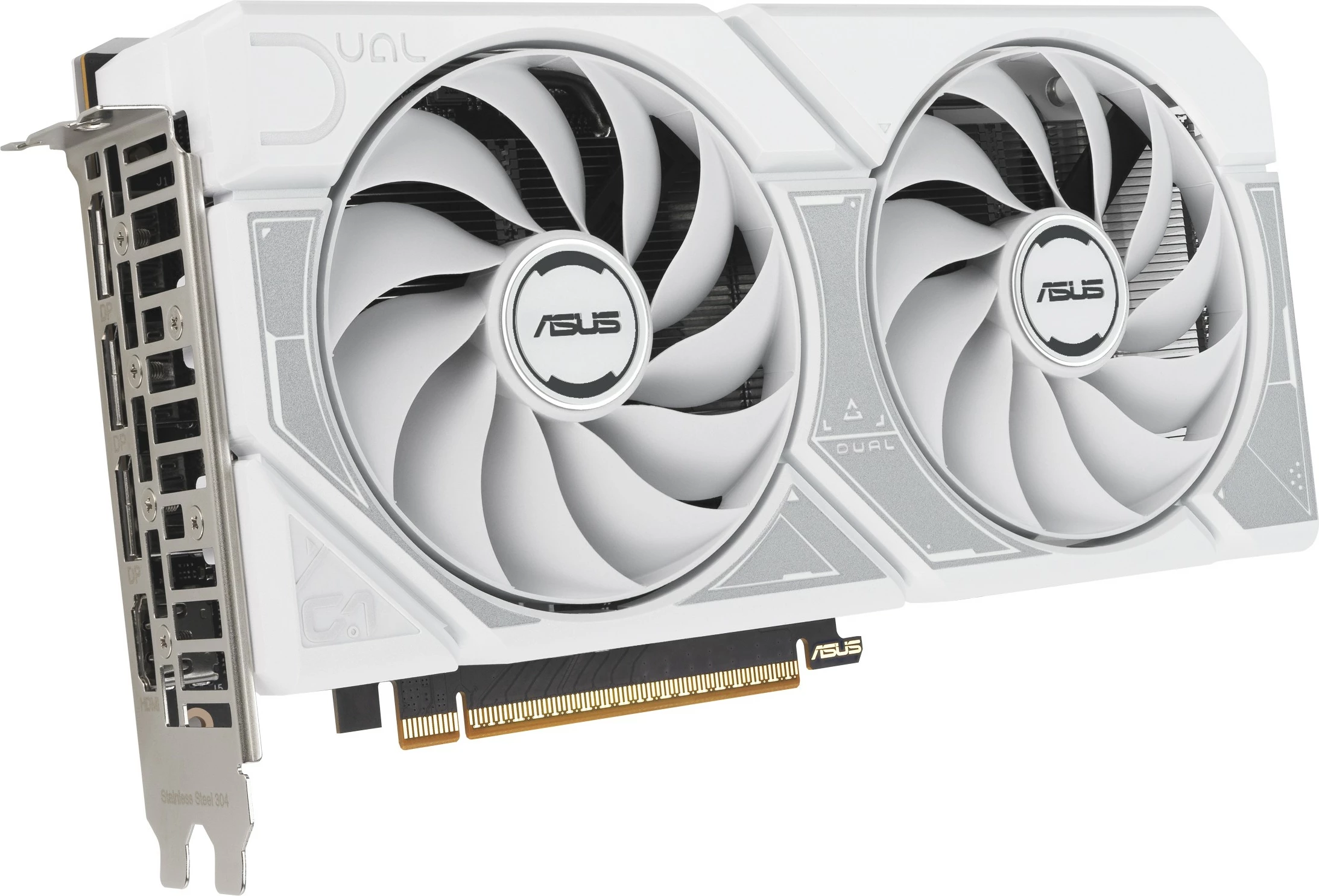 Kartelë grafike ASUS RTX5060 8GB GDDR7 e bardhë