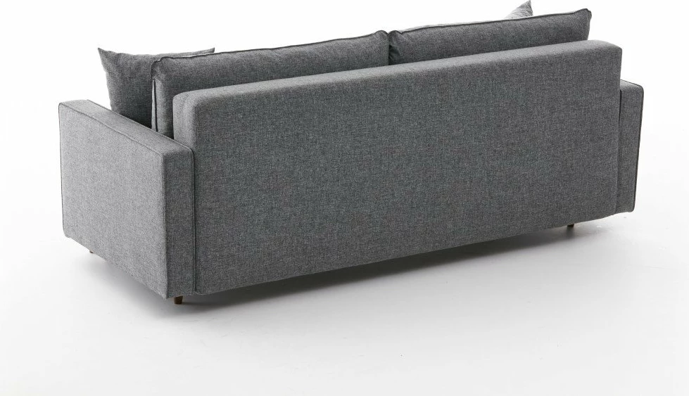 Divan treshe, ngjyrë gri, Atelier del Sofa, Eva