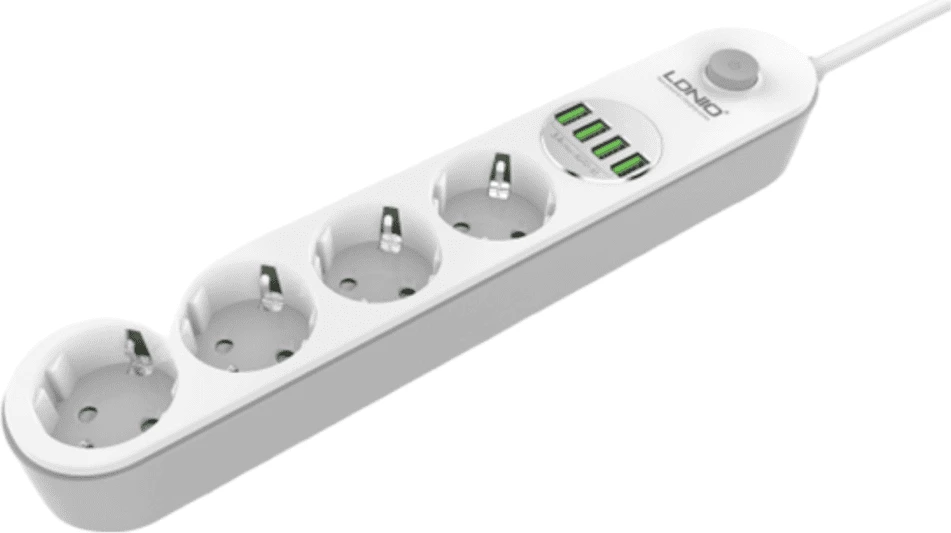 Prizë e rrymës Ldnio Extension Cord 4 Power Strip