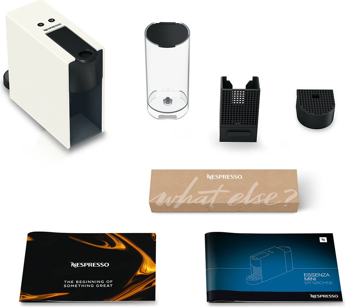 Aparat kafeje kapsulë Krups XN1101, 0.6 L, 1310 W, Zi, Bardhë