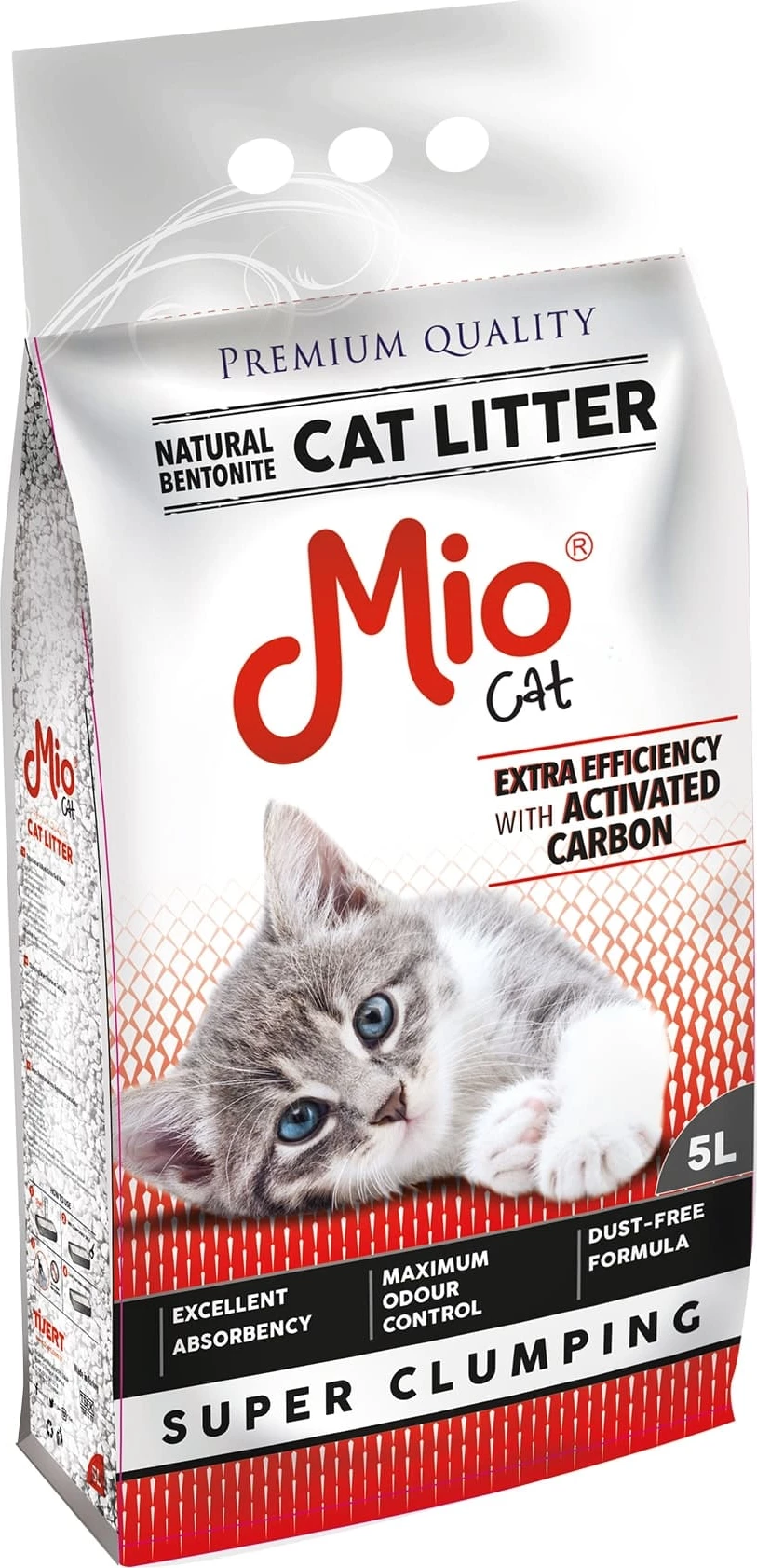 Karbon i aktivizuar Bentonite 5 lt. - TSRT019