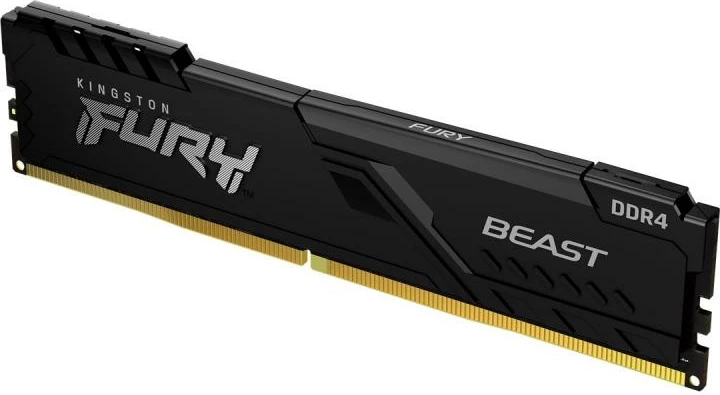 RAM Memorje Kingston FURY Beast KF436C18BB/16 DDR4 16GB 3600MHz DIMM, e zezë