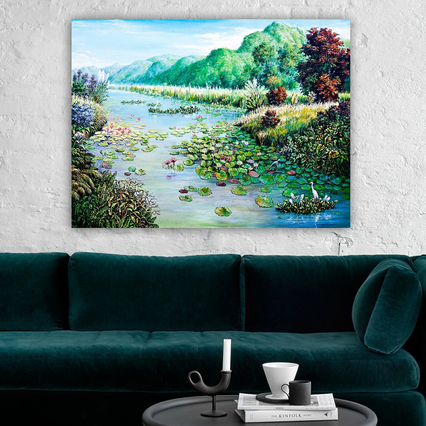 Pikturë dekorative në kanavacë, shumëngjyrëshe, 70x100cm, Wallity 98635826