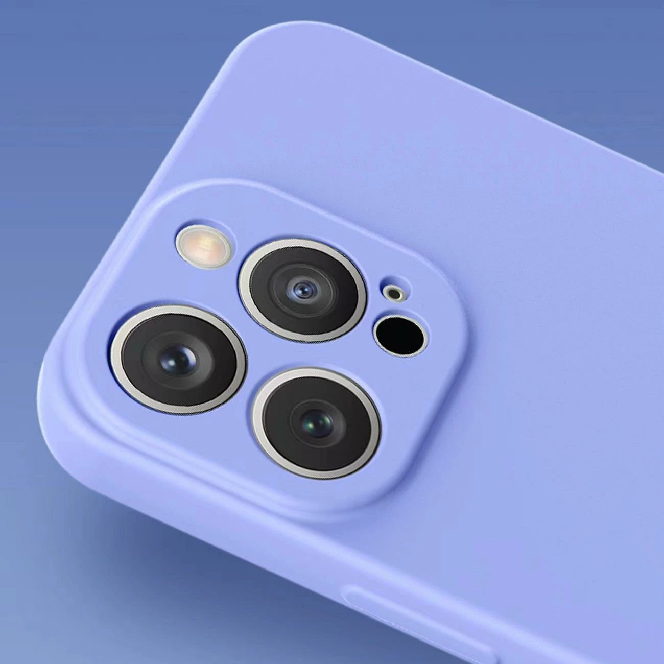 Mbështjellës silikoni Hurtel për Samsung Galaxy A54 5G, kaltër e çelët