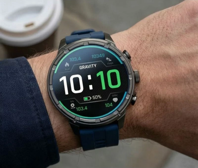 Smartwatch Gravity GT41-2, rrip i zi + byzylyk