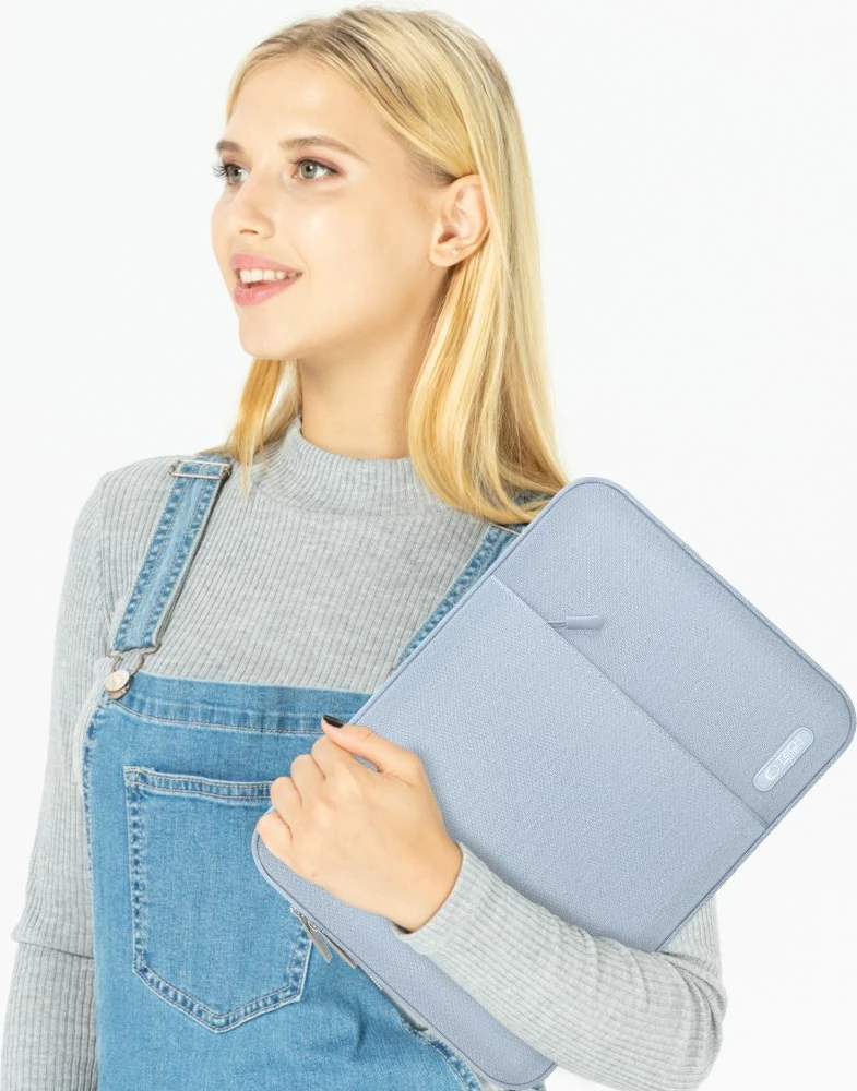 Mbështjellës laptopi Tech-Protect Sleeve, 13-14 inç, Kaltër