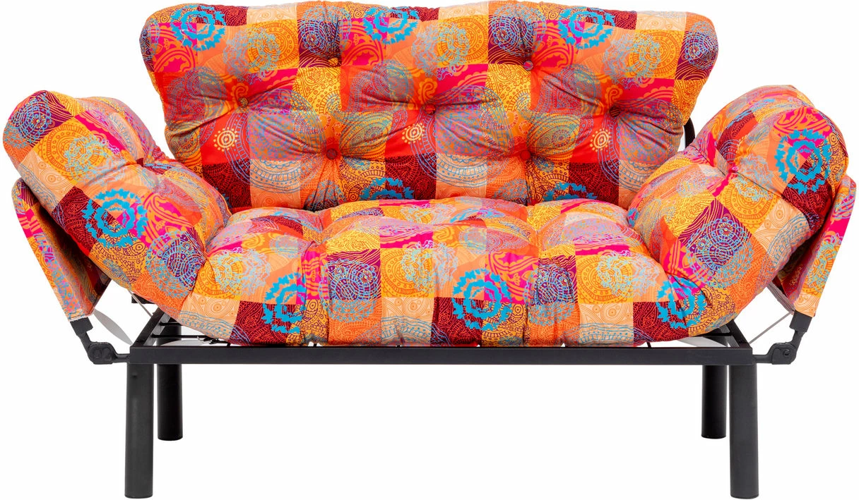 Divan i dyfishtë, shtrat, patchwork, Nitta Atelier del Sofa