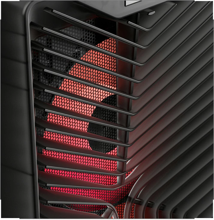 Kasë Corsair 3200D RS ARGB, Mid Tower ATX, xham i temperuar, e zezë