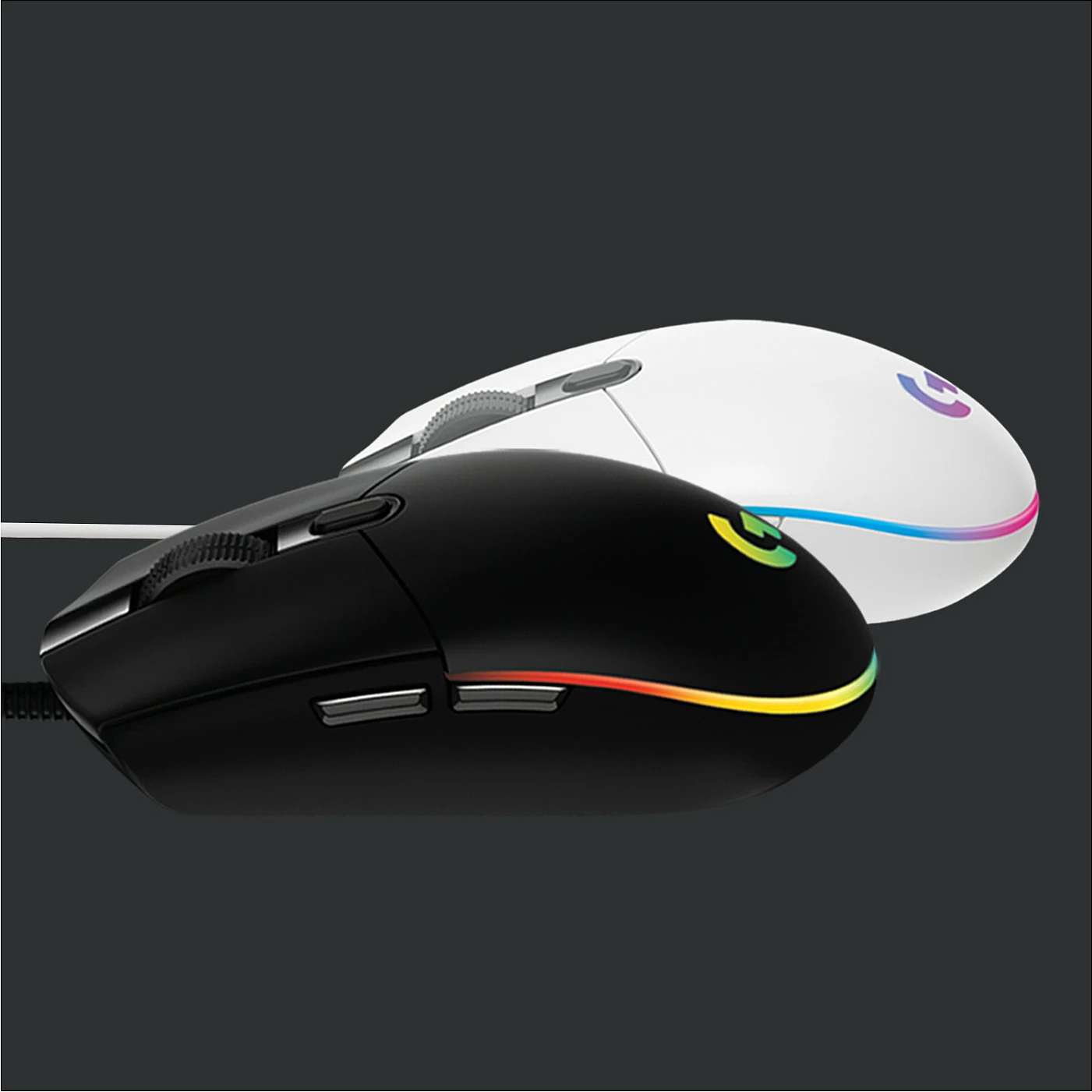 Maus Logitech G G203 LIGHTSYNC, USB Type-A, 8000 DPI, 1 ms, Ngjyrë e zezë