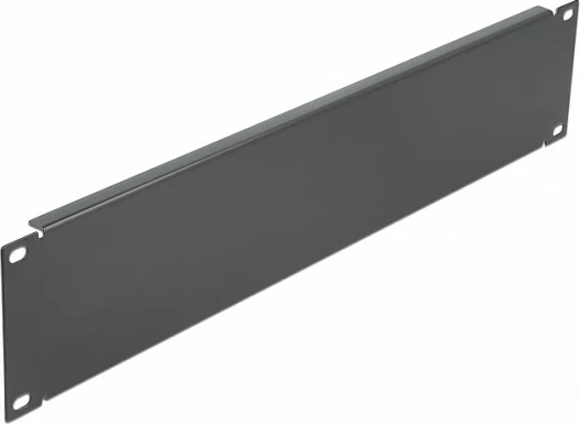 Panel mbulues për rack 19" DeLOCK, 2U, i zi