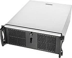 Kasë rack 4U Chenbro RM41300-FS81-U3, 5x 3.5", 3x 5.25", e zezë/argjendtë