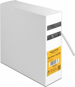 Tub termo-tkurrës DeLOCK 15 m, Ø2.4 mm, raport 2:1, transparent