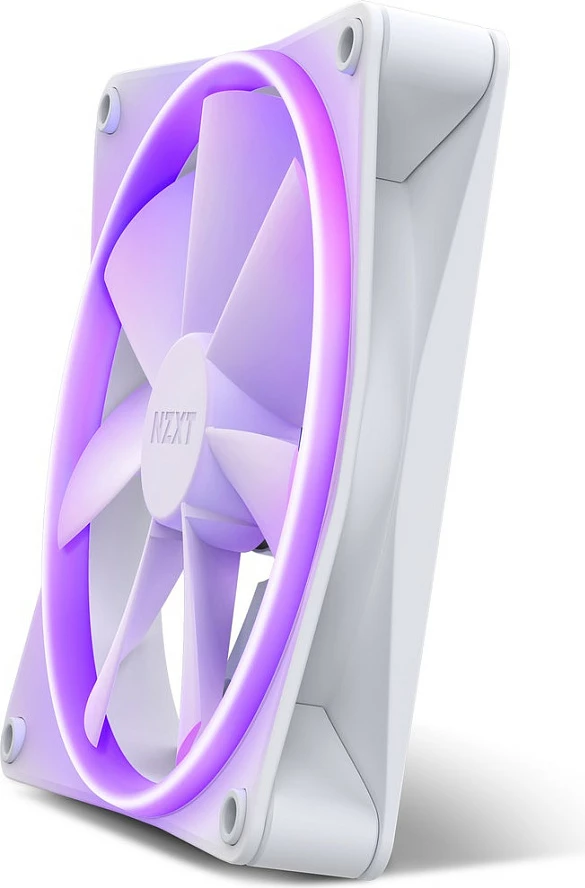 Ventilator kasë NZXT F140 RGB, 140mm, PWM 4-pin, i bardhë