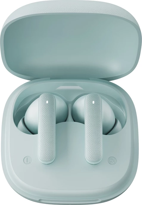 Kufje TWS QCY Buds T43, Bluetooth 5.3, ANC, IPX4, Misty Blue