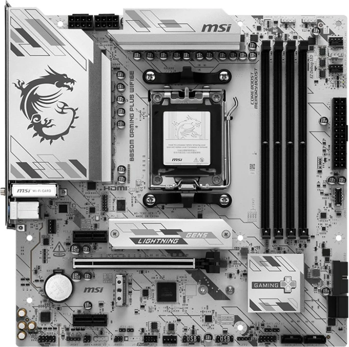 Pllakë amë MSI B850M GAMING PLUS WIFI6E, Socket AM5, micro ATX