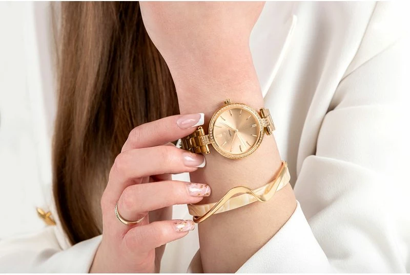 Orë dore femrash Giewont GW9890-B3, rose gold, set