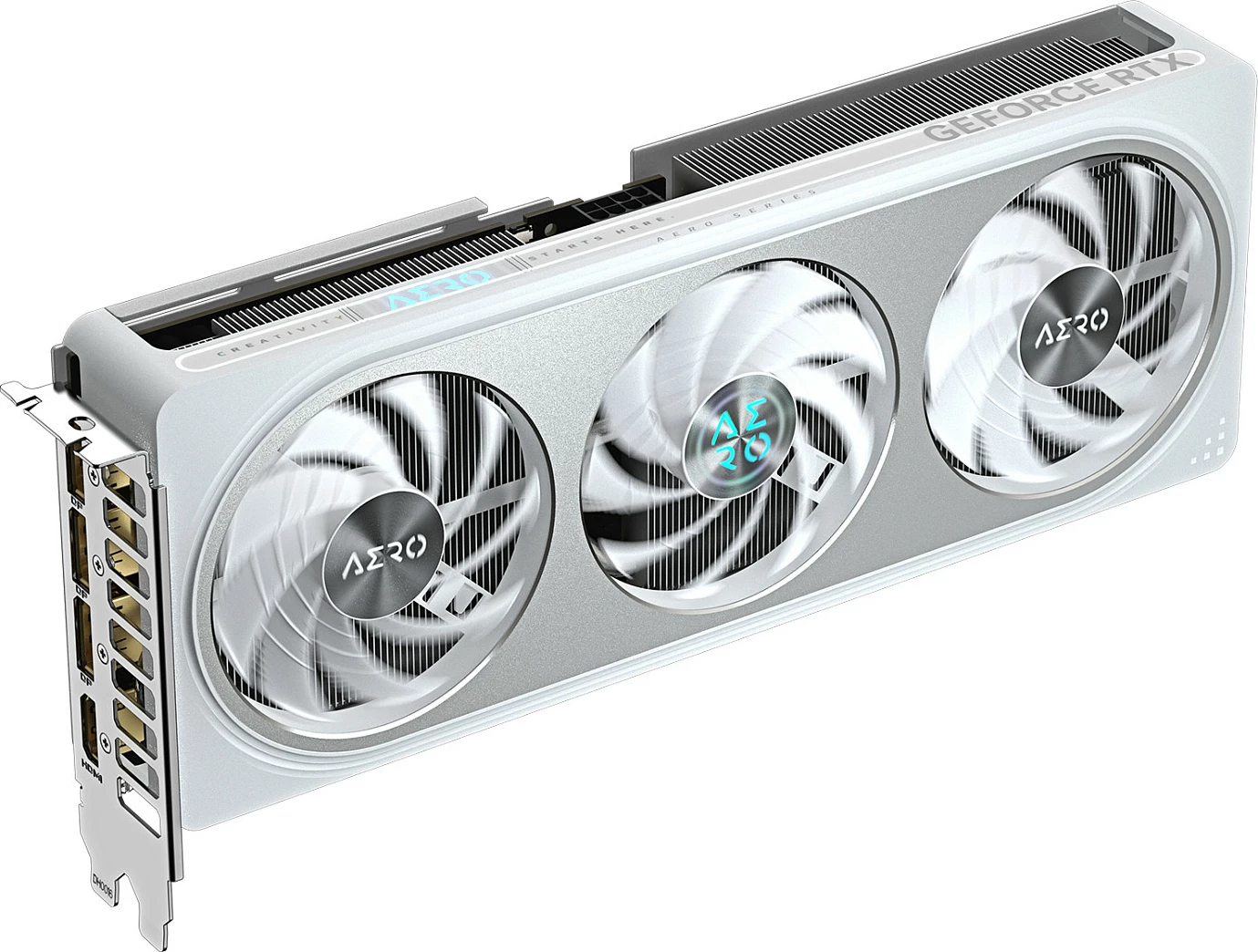 Kartelë grafike Gigabyte RTX 5060 Ti AERO OC 8GB GDDR7 e bardhë