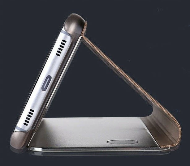 Mbështjellës Onasi Clear View për Samsung Galaxy A10 A105, ari