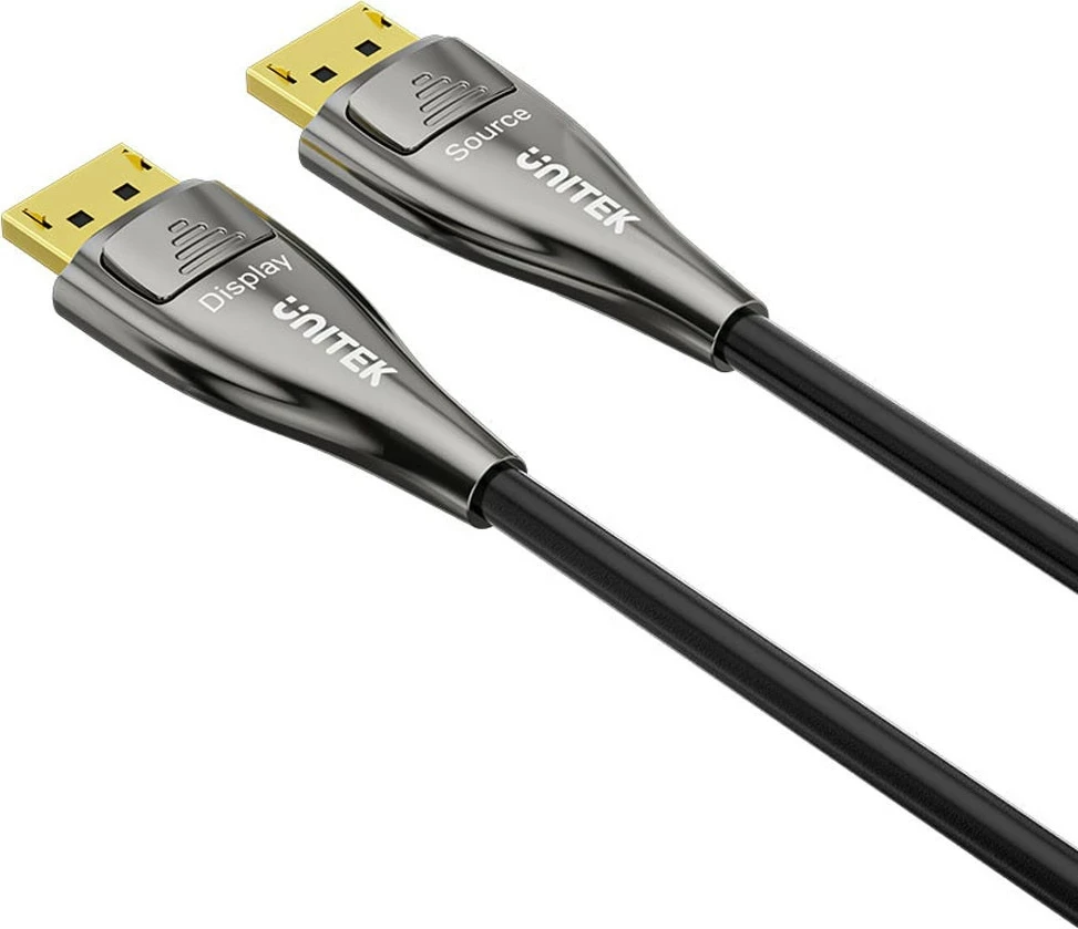 Kabel DisplayPort Unitek 8K 2.1, 10 metra, zi-gri