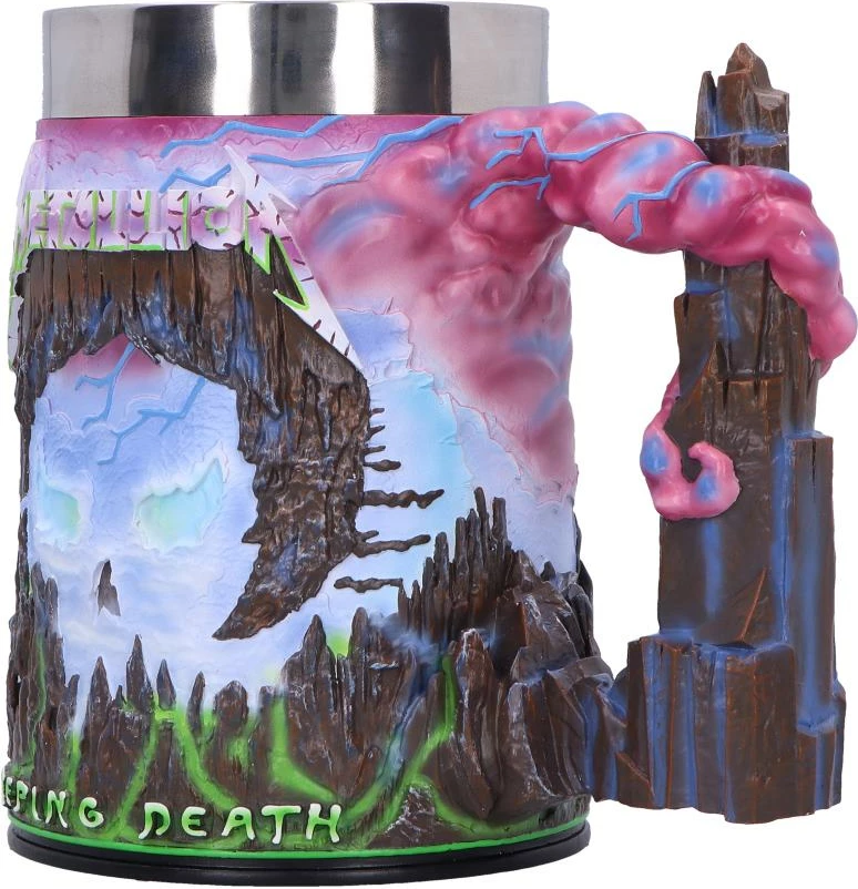 Krige NEMESIS NOW Metallica Creeping Death 600 ml (me insert çeliku inox), gift box