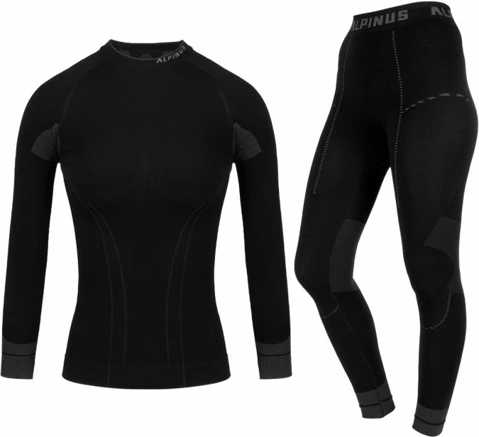 Veshje termoaktive për femra Alpinus, e zezë [Madhësia: XL]