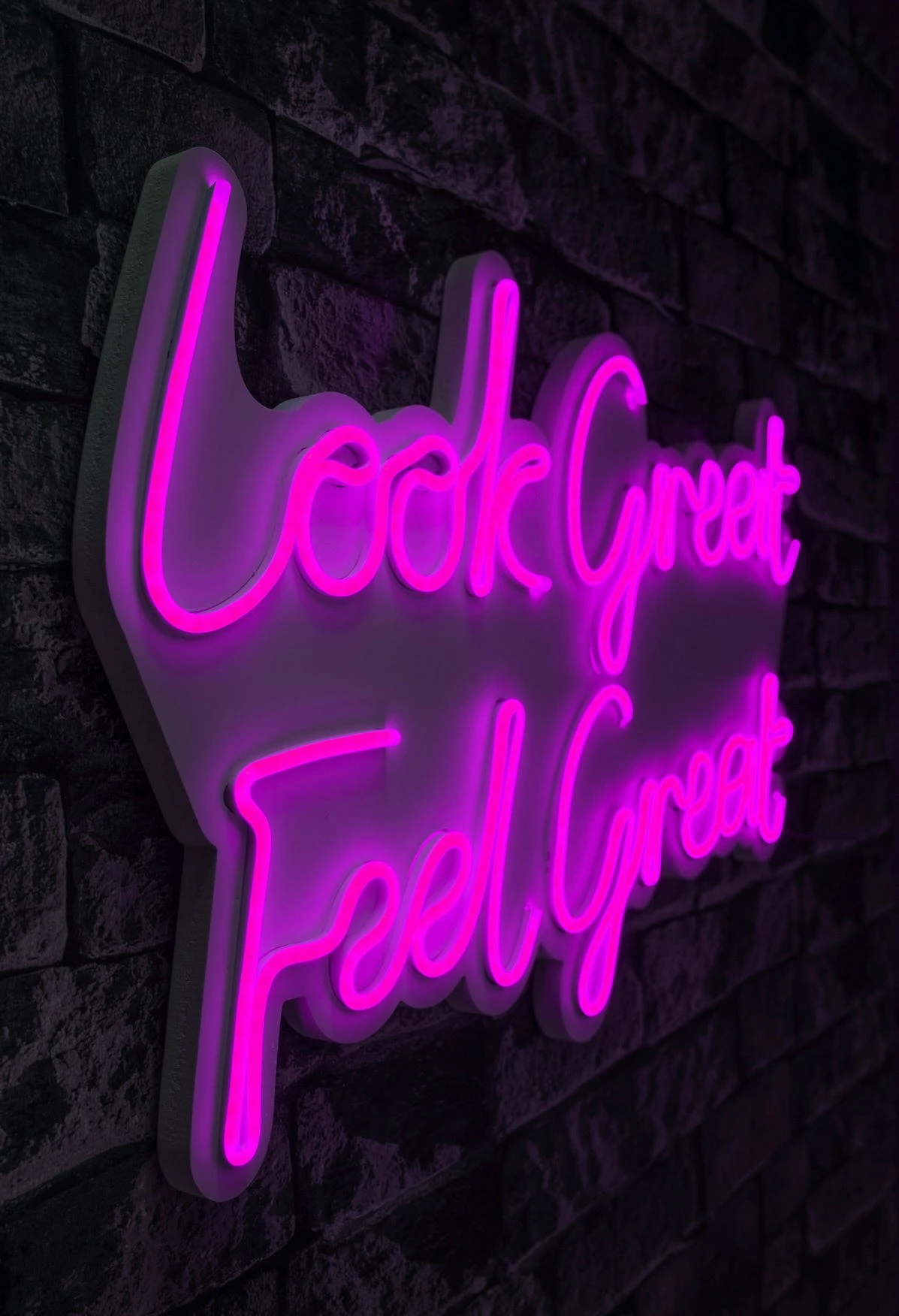 Dritë dekorative plastike LED, ngjyrë rozë, Wallity, Look Great Feel Great