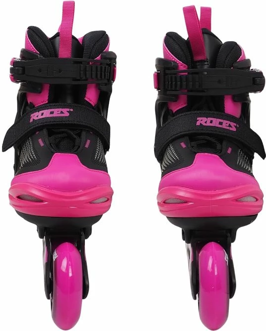 Rollera për fëmijë Roces, të zeza dhe rozë