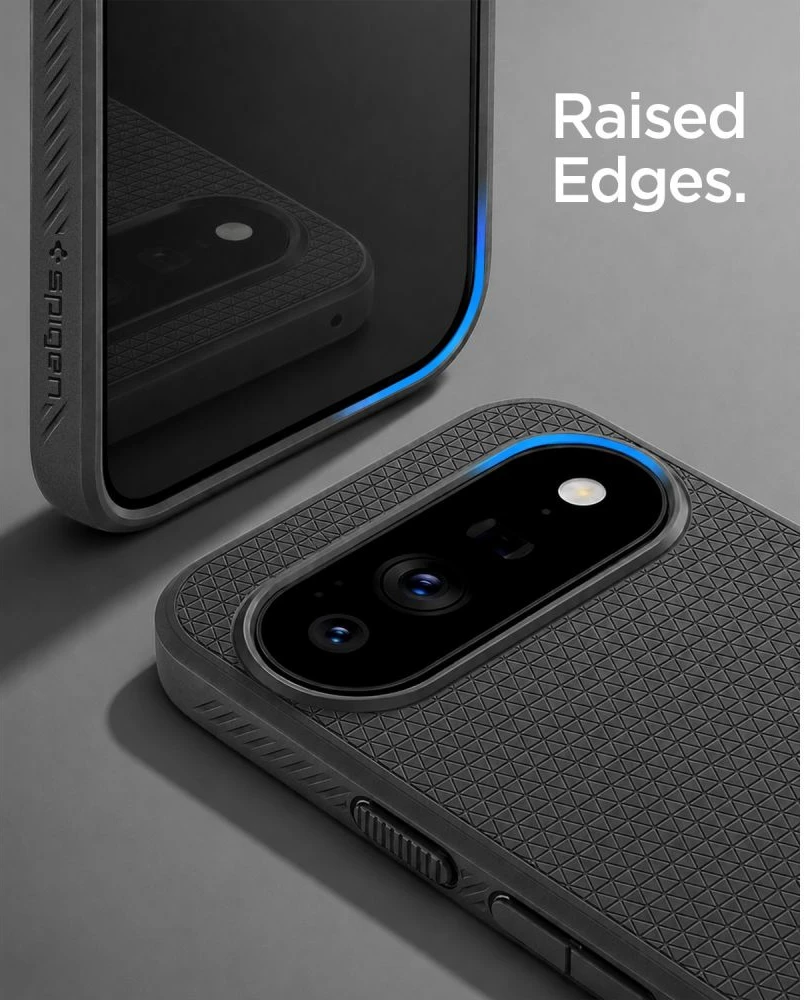 Mbështjellës Spigen Liquid Air Mag për Google Pixel 11 Pro XL, MagSafe, TPU, 1 copë, E zezë matte