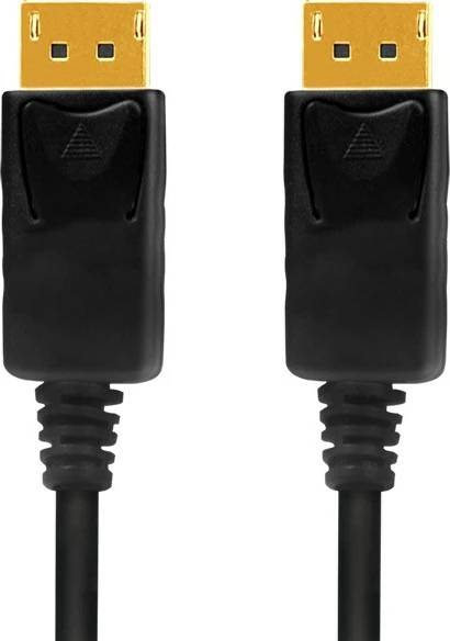 Kabllo DisplayPort LogiLink CD0101, 2 m, DisplayPort, DisplayPort, 3840 x 2160 pixels, e zezë