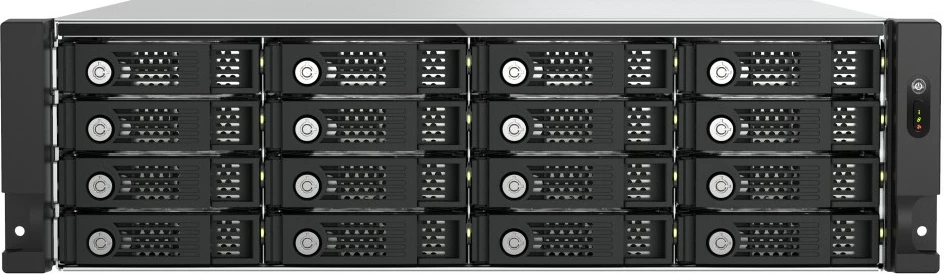 Kasë rrjeti QNAP TL-R1600PES-RP, 16 vende, rackmount 3U, PCIe, SATA, e zezë