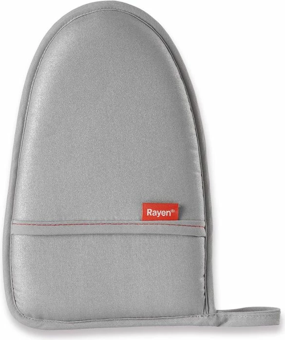 Dorëzë hekurosjeje Rayen 6186, për mëngë dhe zona të vështira, universale, gri