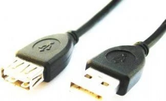 Kabllo Gembird, 3m, USB 2.0 A M/FM USB, e zezë