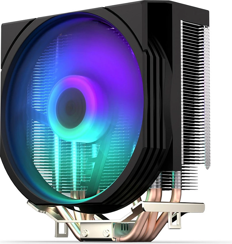 Cooler ajri për CPU Endorfy Spartan 5 MAX, 120mm RGB, 180W TDP, i zi
