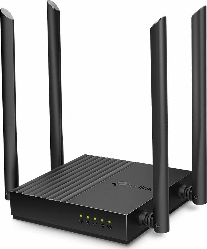 Router TP-Link Archer C64 AC1200 dual-band Wi‑Fi 5 WPA3 4x antena Gigabit, i zi