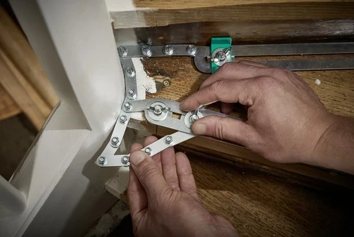 Mjet për shkallë Wolfcraft, 5210000, Çelik inox, E zezë