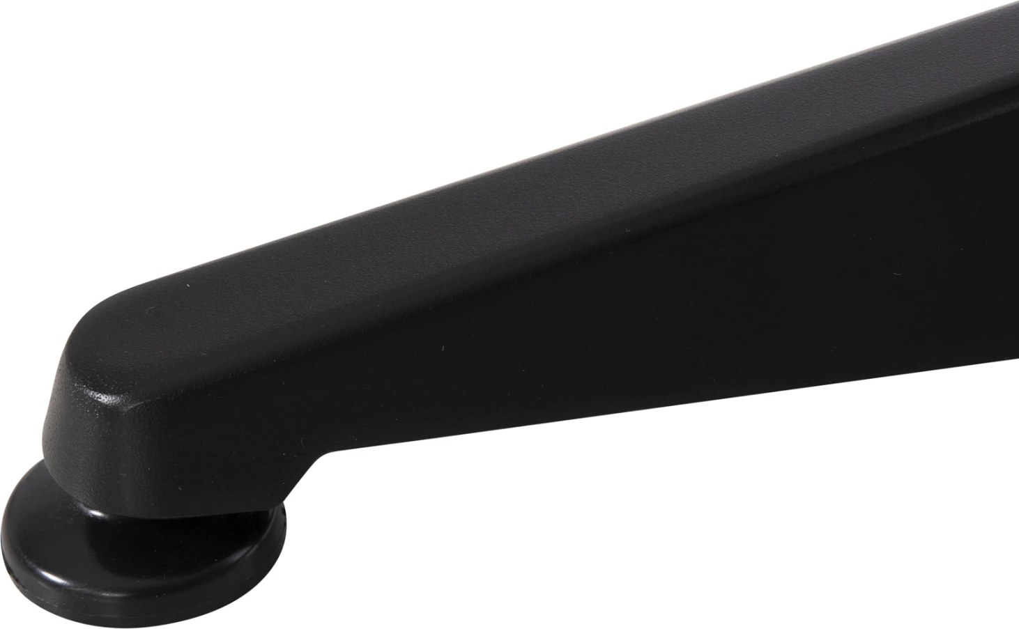 Tavolinë e rrumbullakët për jashtë, GOSS, alumini, ngjyrë e zezë, Φ60x70 cm