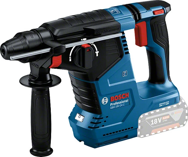 Çekiç shpues Bosch Professional GBH 18V-24 C, pa kabllo, 18V, blu
