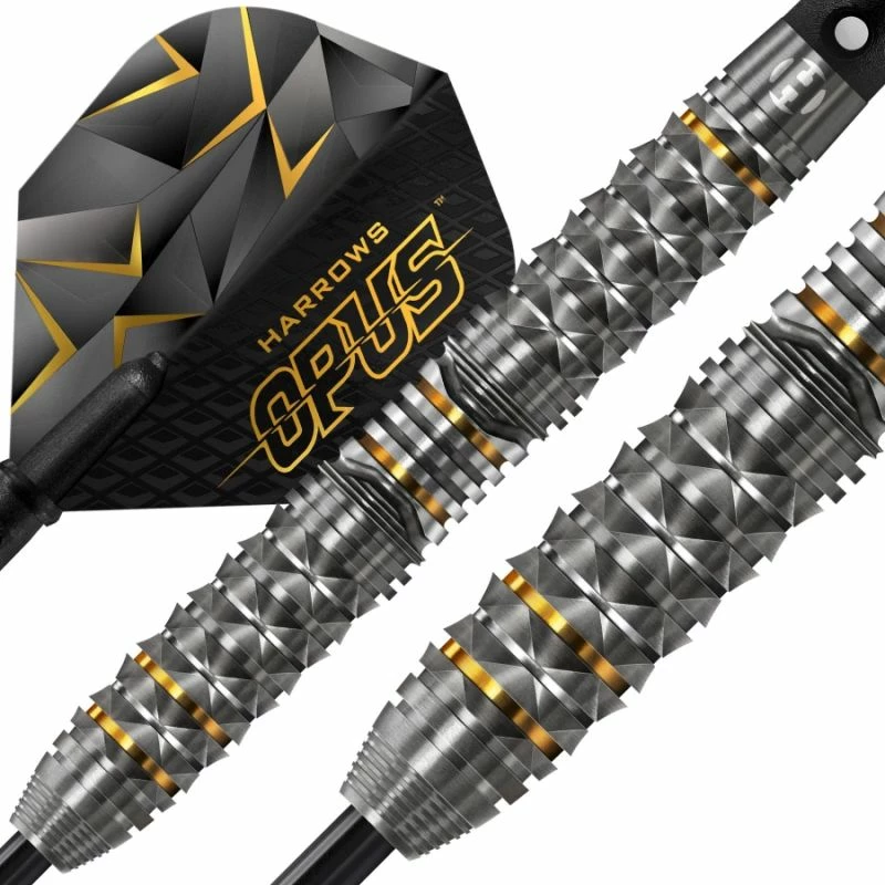 Shigjeta dart Harrows për meshkuj/femra, të zeza