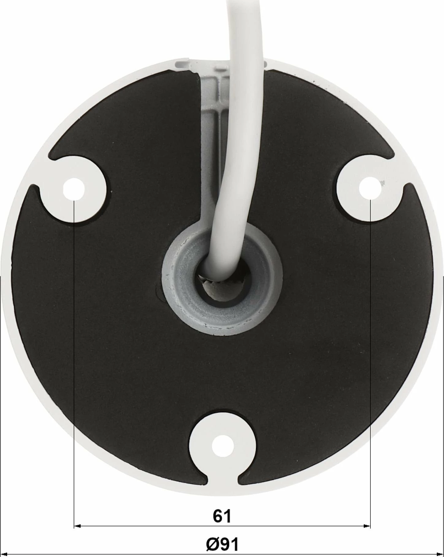 Kamerë IP Dahua IPC-HFW2849T-AS-IL-0360B WizSense 8.3 MP 4K UHD 3.6 mm PoE, e bardhë