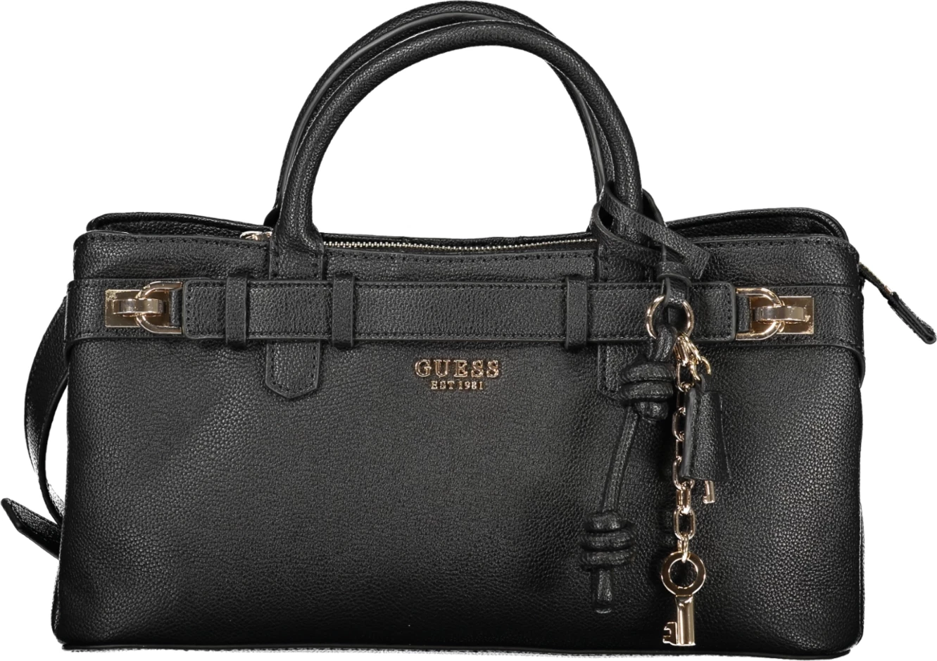 Çantë për femra GUESS JEANS Gregoria, e zezë