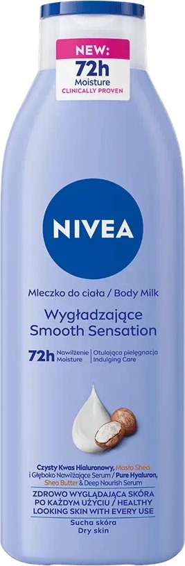 Qumësht trupi Nivea Smooth Sensation për femra 250ml