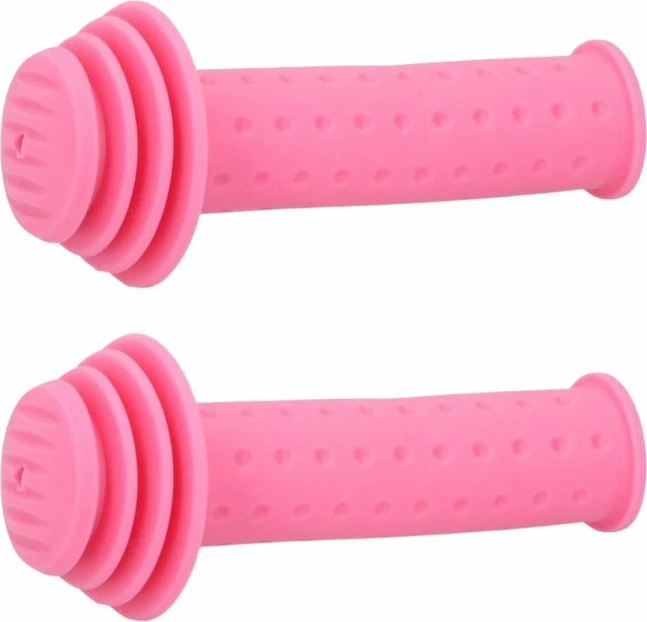 Doreza timoni për biçikletë/scooter Dunlop 2114861, rozë, set prej 2 copë