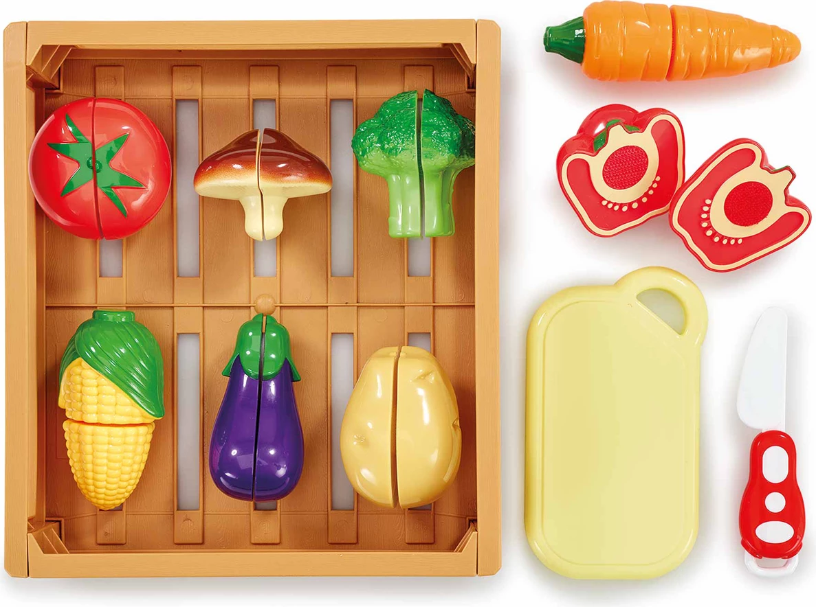 Busy Me Slice and Play Veggie Set
