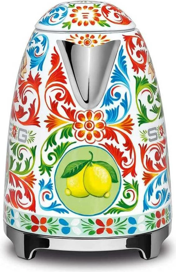 Ibrik elektrik Smeg x Dolce&Gabbana KLF03DGEU 1.7L 2400W, multicolor