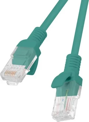 Kabllo patchcord Lanberg, U/UTP 5e/ RJ45 - RJ45, 5m,e gjelbër
