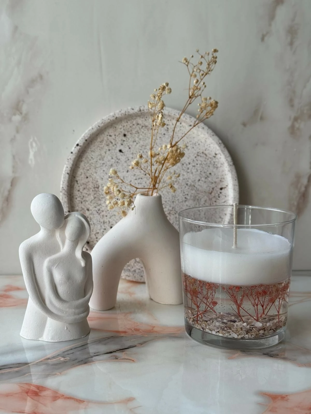 Set qirinjsh (4 copë), Evila Originals, Glamour Candle 31ST
