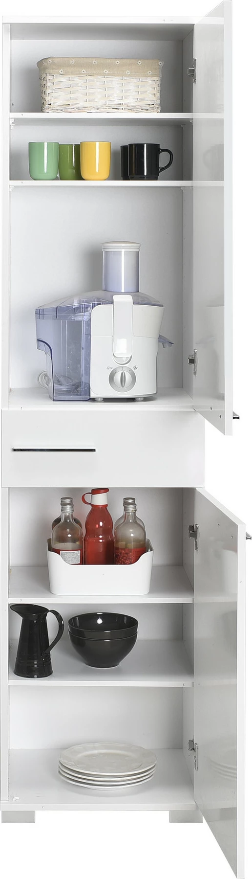 Dollap multifunksional, ngjyrë e bardhë, Hanah Home, Adr-421-Pp-1