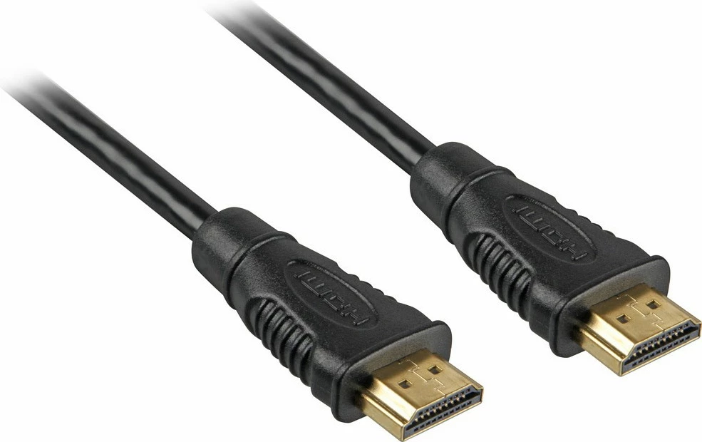 Kabllo HDMI Sharkoon 15m, gold plated, e zezë
