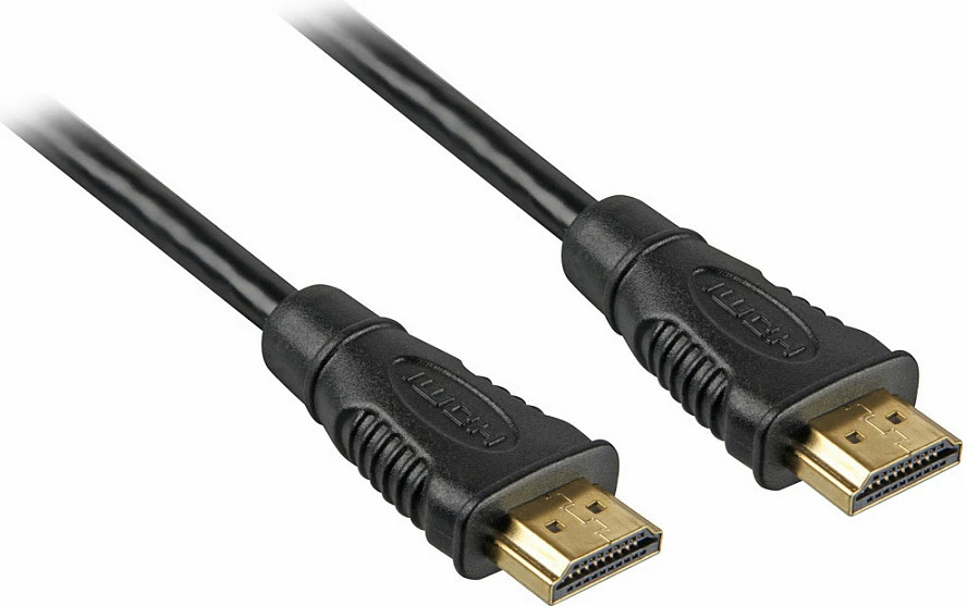 Kabllo HDMI Sharkoon 15m, gold plated, e zezë